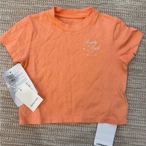 Sporty & Rich Kids Peach Tee